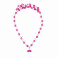 Collar Light Purple en Cristales Facetados Lavanda