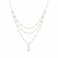 Collar Nacre Pearl de Perlas Sintéticas en Múltiples Capas